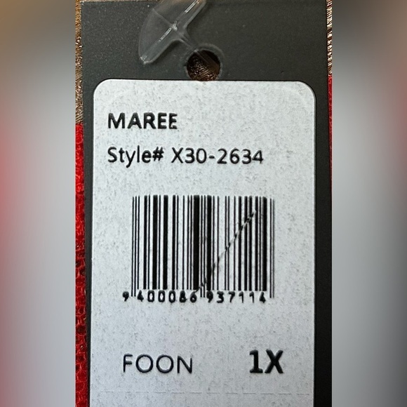 NWT Frederick's of Hollywood Maree Sheer Red Heart Lace Hipster Panties, Size 1X - Picture 7 of 11